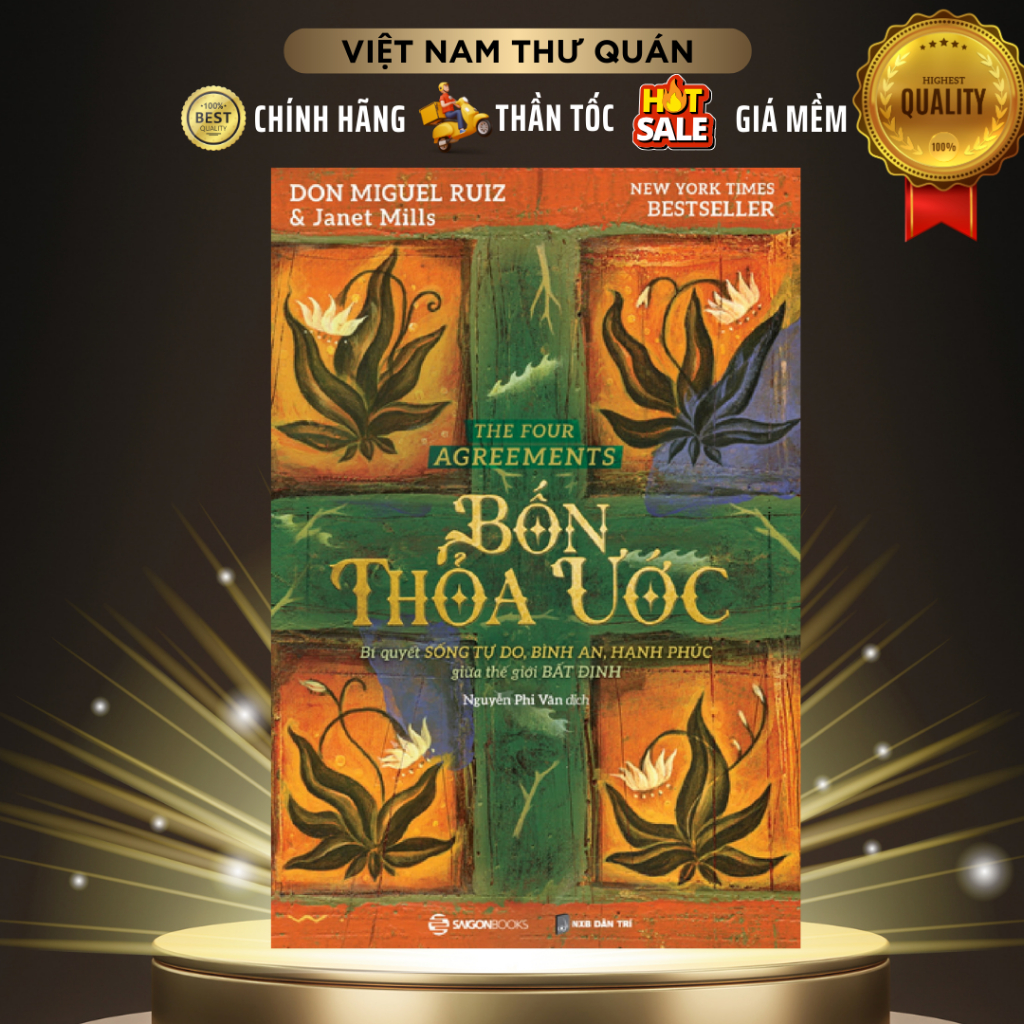 SÁCH - Bốn Thỏa Ước - SaiGonBooks