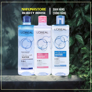 [GIÁ HỦY DIỆT] Nước tẩy trang Loreal - L'Oreal Paris 3-in-1 Micellar Water 400ML