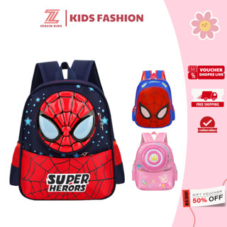Balo mầm non cho bé trai bé gái ZENZIN KIDS đi học từ 1-5 tuổi đủ hình, cặp đi học cho các bé đựng vừa quần áo sách vở