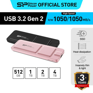 Ổ cứng di động Portable SSD PX10 Silicon Power Type-C*Hỗ trợ iPhoneProRes*1050MB/s -1050MB/s *512GB,1TB,2TB,4TB*/BH 3N