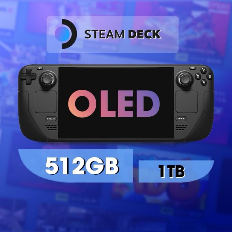 Máy Game Cầm Tay STEAM DECK OLED New 100% | Valve Steam Deck