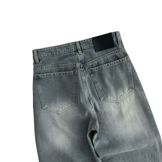 Quần Jean Form Suông Vải Cao Cấp