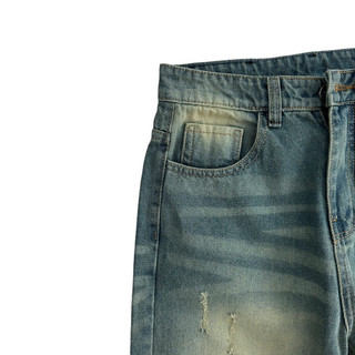 Quần Jean Form Suông Vải Cao Cấp