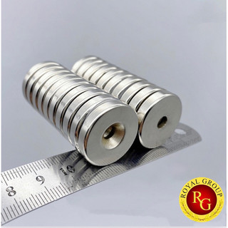 ( TGNC) Nam châm viên 30x5 lỗ 6mm