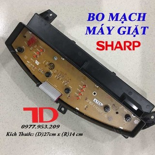 Bo mạch máy giặt dùng cho máy giặt Sharp A733, Điện Lạnh Thuận Dung