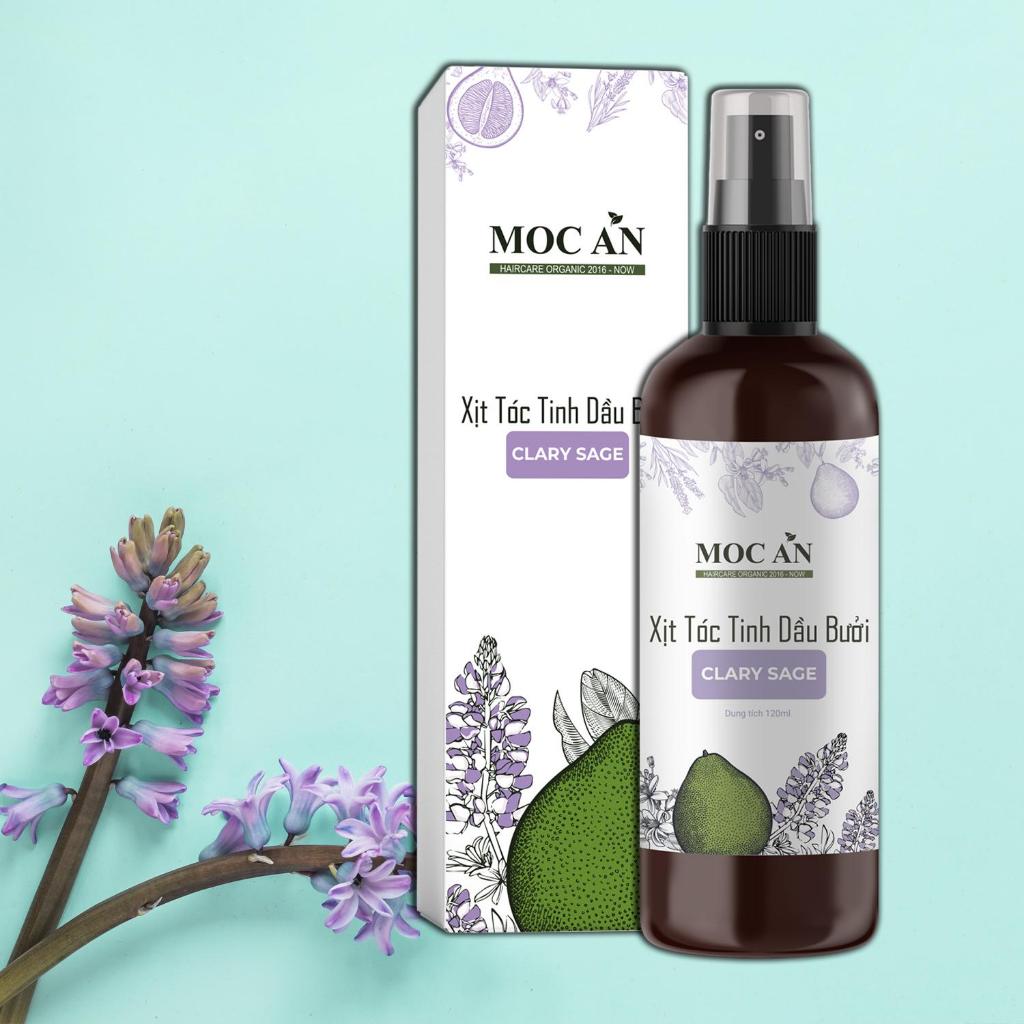 Combo 3 Chai Xịt Tinh Dầu Xô Thơm 120ml Dưỡng Tóc Mộc Ân Haircare