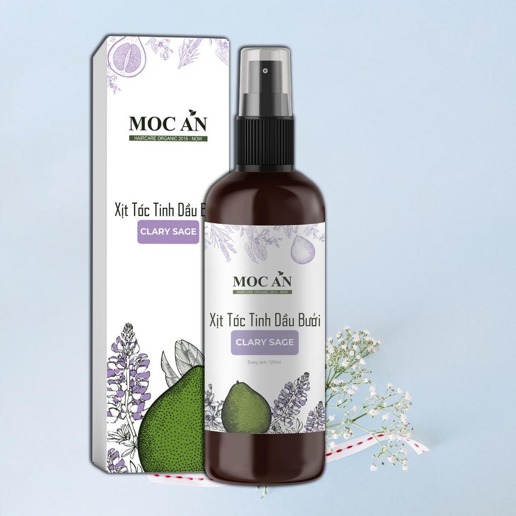 Combo 3 Chai Xịt Tinh Dầu Xô Thơm 120ml Dưỡng Tóc Mộc Ân Haircare