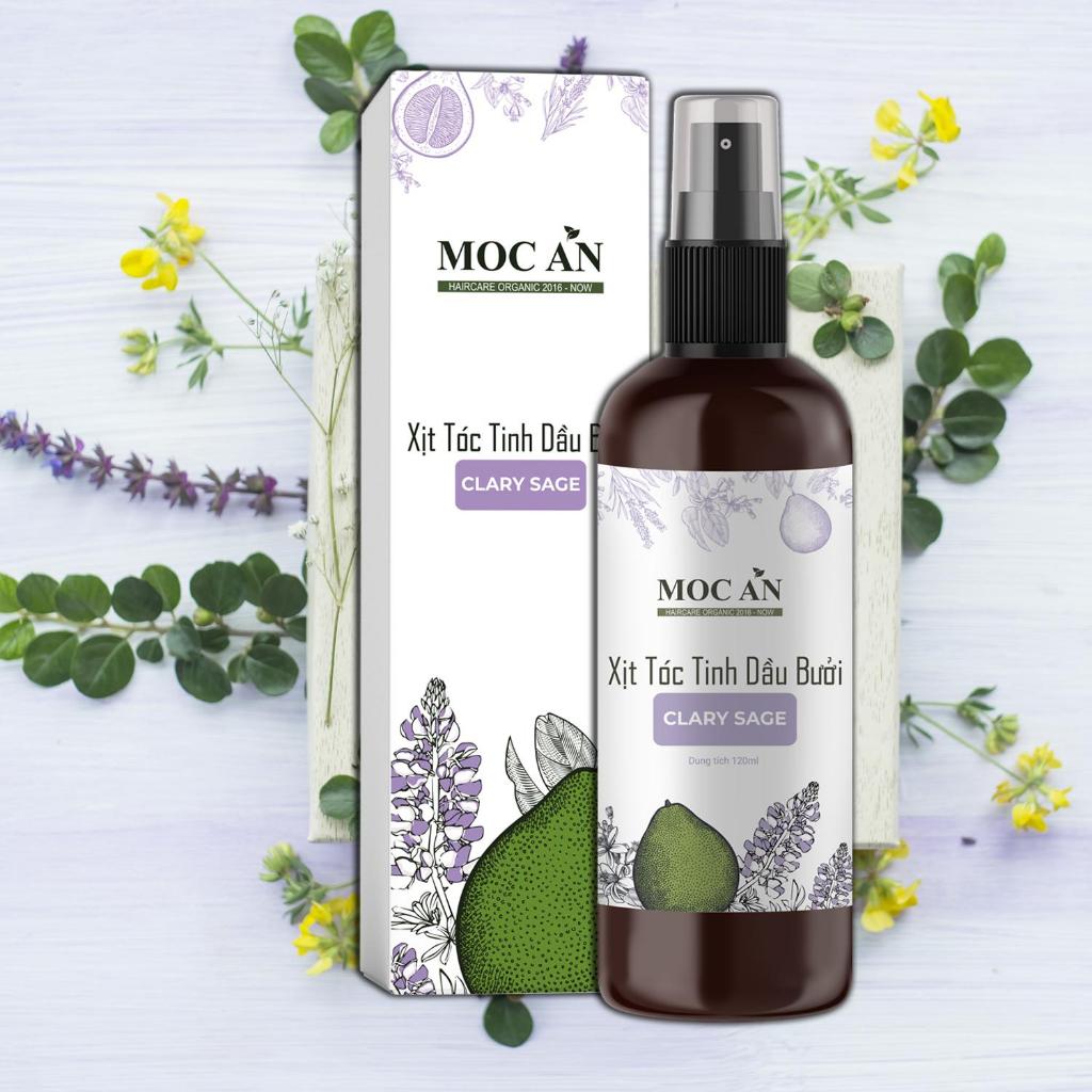 Combo 3 Chai Xịt Tinh Dầu Xô Thơm 120ml Dưỡng Tóc Mộc Ân Haircare
