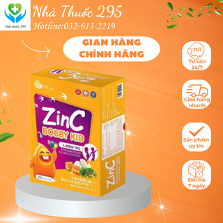 Kẽm Zinc Bobby Kid, Sản phẩm bổ sung Kẽm Lysine DHA giúp cải thiện biếng ăn tăng sức đề kháng cho trẻ