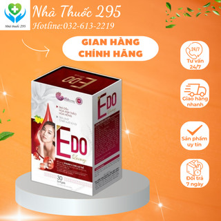 Viên uống Vita E Đỏ Luxury 600,Thực phẩm ngăn ngừa lão hóa, giúp làn da sáng khỏe hộp 30 viên