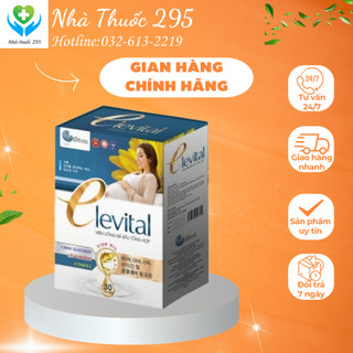 Viên uống tổng hợp Elevital, Viên uống bà bầu bổ sung DHA sắt axit folic và các vitamin khoáng chất