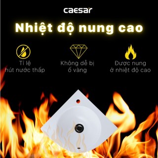 Chậu Rửa (Lavabo) Treo Góc L2014 - CAESAR (Hàng Chính Hãng)