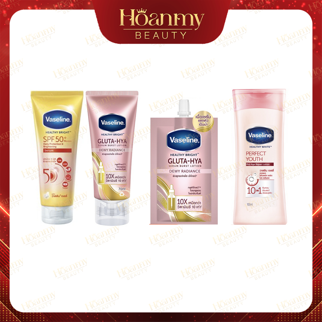 Dưỡng Thể Vaseline minisize du lịch 70ml 50x, 100ml 10in1 ............