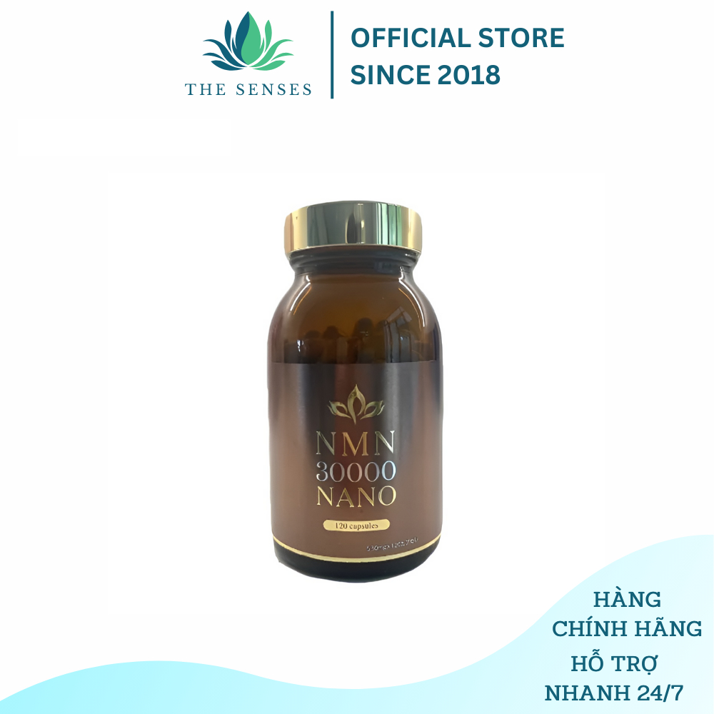 Viên uống NMN 30000 NANO Nhật 120 viên - The Senses