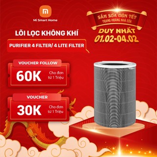 Lõi lọc không khí Xiaomi Smart Air Purifier 4/4 Lite Filter cột than hoạt tính, lọc ba lớp, lọc lông và vẩy da thú cưng