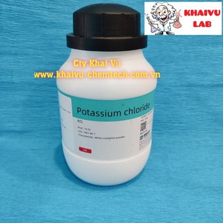 Hóa chất Potassium Chloride KCl Xilong chai 500g thí nghiệm