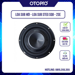 Loa sub hơi cho ô tô - Loa Sub STEG SQ8 - 2SE