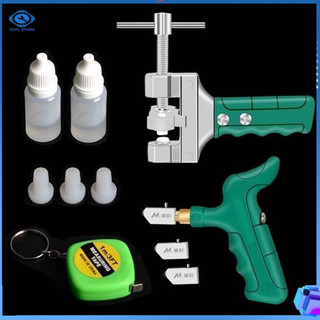 Bộ Dụng cụ cắt kính đa năng - cắt gạch men đá- kiếng kèm theo dụng cụ bẻ tách gạch kính cao cấp
