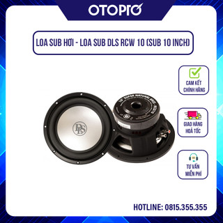 Loa Sub hơi cho ô tô - Loa Sub DLS RCW 10 (Sub 10 inch)
