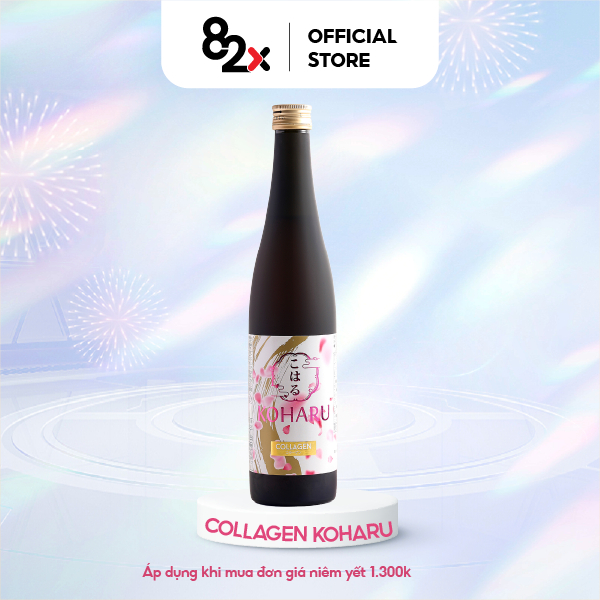 Nước Uống Đẹp Da 82X COLLAGEN KOHARU 84.000mg Collagen Peptide, Chống Lão Hóa, Khỏe Tóc & Móng
