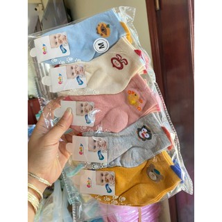 Set 5 đoi Tất APHI NEMO vớ chống trơn bé trai bé gái / Vớ tập đi nhiều hình dễ thương chất vải thoáng khí đi mùa đông M1