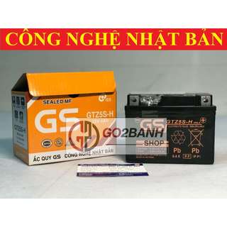 Bình GS GTZ5S-H Airblade110, Vision 2011, Future125, Wave alpha 2006, Wave Rs, Exciter, Sirius Fi (12V-4Ah)