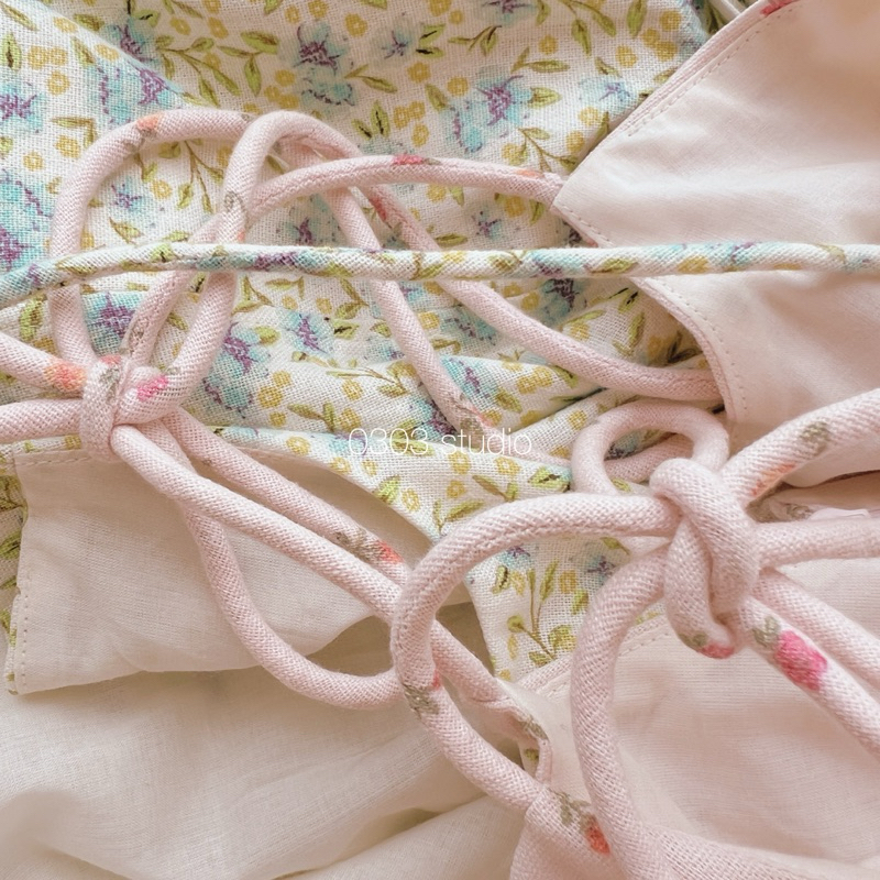 | 0303 studio | Đầm linen 2 dây dáng A - dòng Lan Chi