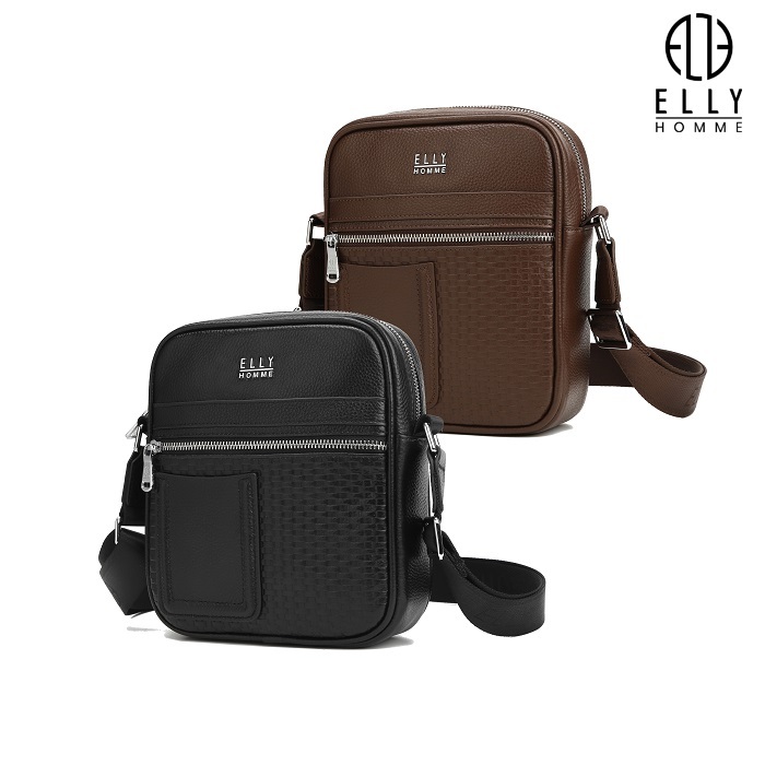 TÚI XÁCH NAM CAO CẤP DA THẬT ELLY HOMME – ETM31