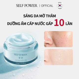 Kem Dưỡng Ẩm Cấp Nước Tối Ưu Giúp Da Sáng Mịn SELF POWER Dùng Cho Mọi Loại Da 50g