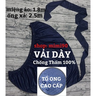 Áo trùm vệ sinh máy lạnh,Túi bạt trùm rửa điều hòa rộng 1.8m đuôi dài 2.5m vải chống thấm cao cấp