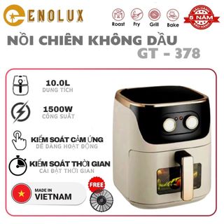 GT-378Nồi chiên không dầu 10L nồi chiên không dầu lock and lock nồi chiên ko dầu nồi chiên không dầu air fryer nồi chiê