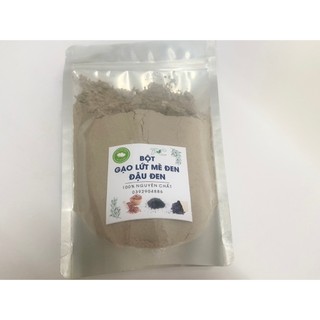 Bột gạo lứt mè đen đậu đen, bột gạo lứt vừng đen đậu đen thơm ngon, bổ dưỡng