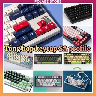 Keycap SA Maxkey Aifei LIME SA Profile chất liệu ABS double shot bàn phím cơ - Polabe Store