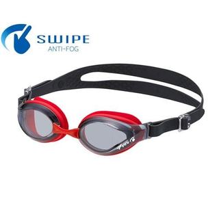 Kính Bơi Cao Cấp Cho Trẻ Em Nhật Bản VIEW V760ASA SWIPE Góc Rộng 6-12 tuổi - Đen Đỏ