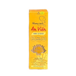 Set quà TRẦM HƯƠNG An Viên (Nhang trầm 2 tấc + Trầm nụ + Lư xông gốm sứ)