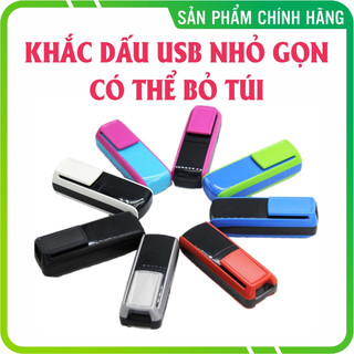 Khắc dấu tên bỏ túi kích thước 37 x 18mm nhỏ gọn, dấu Trodat chính hãng
