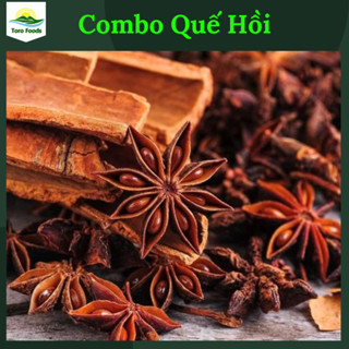 Combo siêu rẻ: 100g Quế + 100g Hồi Mùa Loại 1 (Chính Gốc Đặc Sản Tây Bắc), Dùng làm gia vị nước phở