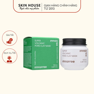 Mặt Nạ Innisfree Jeju Volcanic Pore Clay Mask 2X 100ml