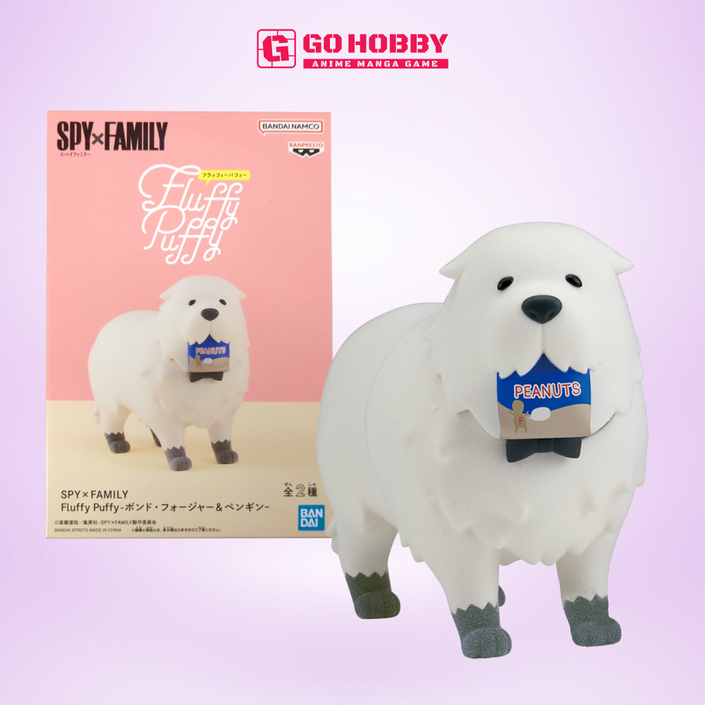 BANPRESTO | Spy x Family : Fluffy Puffy - Bond Forger &amp; Penguin (A.Bond Forger) | Đồ chơi mô hình nhân vật