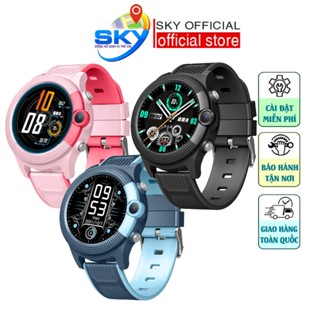 Đồng Hồ Thông Minh Trẻ Em Lắp Sim Định Vị Gọi VIDEO WONLEX  CT04 GPS Chống Nước Wifi SOS