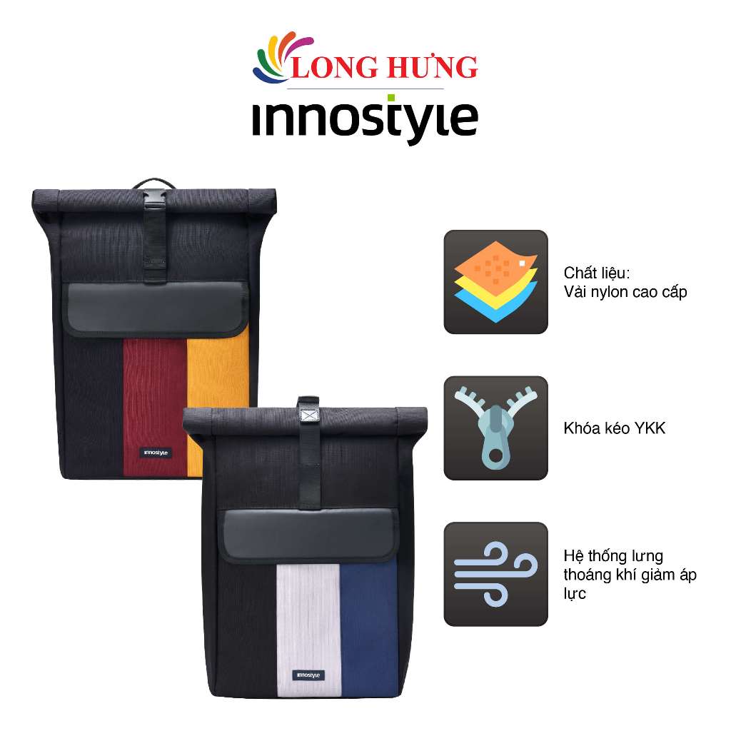 Ba lô Innostyle CityTrek Elite Backpack 16 inch P66 - Hàng chính hãng