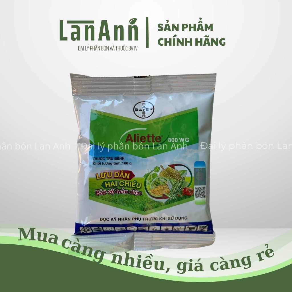 Thuốc trừ bệnh Aliette 800WG 100g