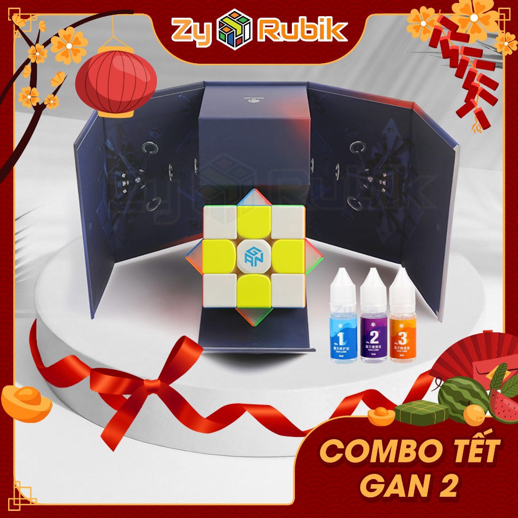 Rubik Gan 13 Maglev Frosted - Gan 13 Maglev UV- Gan 13 FX - Đồ Chơi Trí Tuệ Khối Lập Phương 3 Tầng C