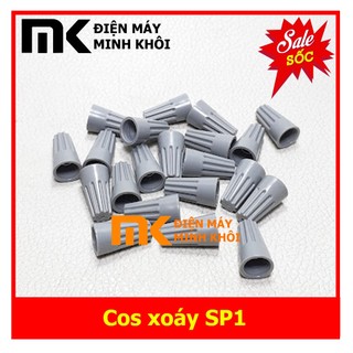 50 cái đầu cos xoáy nối dây điện, cos nối nhanh