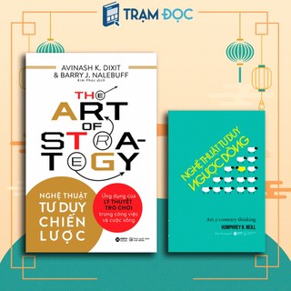 Sách - combo 2 cuốn : nghệ thuật tư duy chiến lược + nghệ thuật tư duy ngược dòng