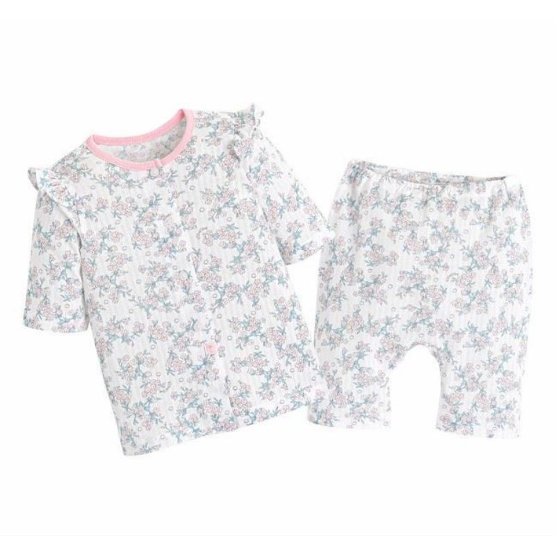 (Sz 80,120)- Bộ lửng cotton sợi tre Moimoln hoa