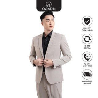 Bộ vest nam OGADIN bộ vest cao cấp trẻ trung lịch lãm OBV001