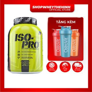 ISO PRO - Whey protein thủy phân tinh khiết hỗ trợ tăng cơ 5lbs  ( 66 lần dùng )