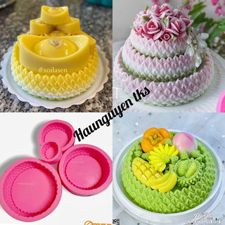 Khuôn silicon Tháp Sen Thái làm rau câu, nhấn xôi, bánh đậu, bánh kem
