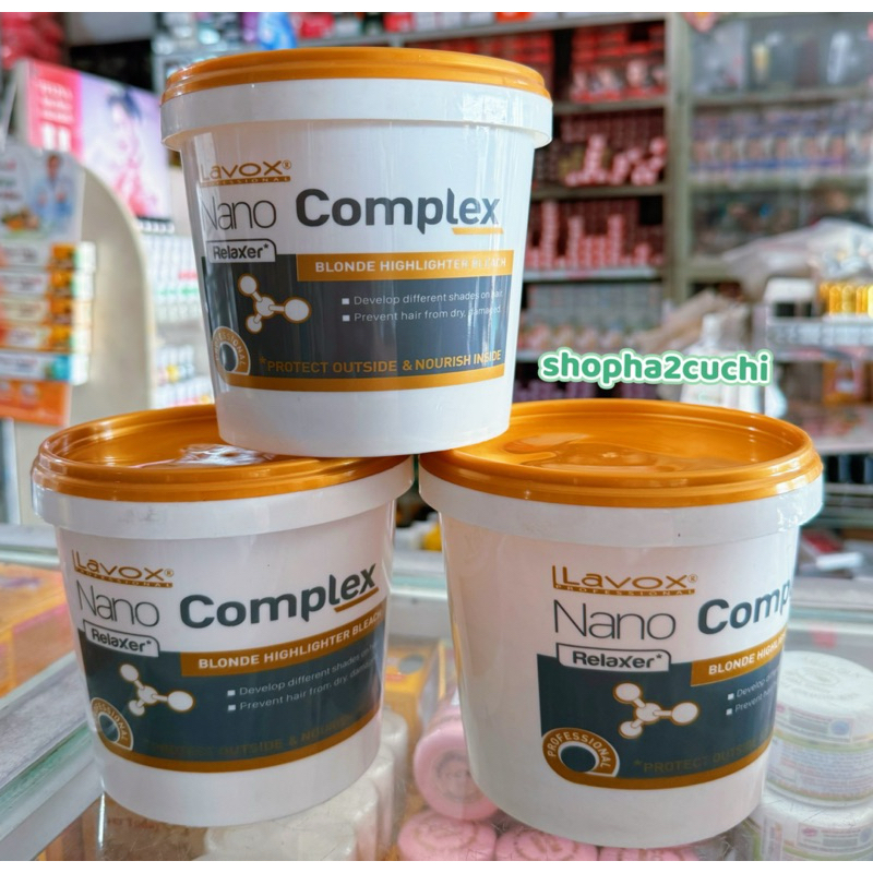 Bột Tẩy Tóc Lavox Nano Complex 500g